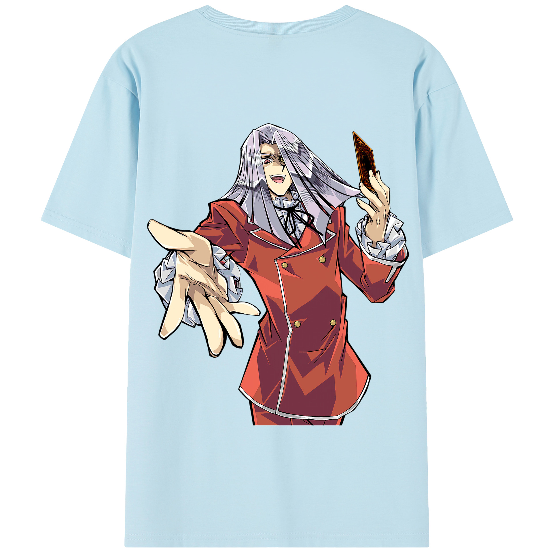 （画像用） 遊☆戯☆王 Yu-Gi-Oh! 綿100％半袖Tシャツ（背面プリント）